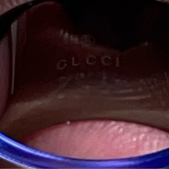 Gucci Preloved ring size 17 cm which is a USA size 6 - Picture 6 of 11
